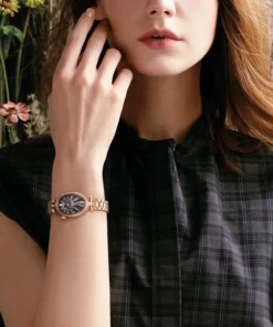 Đồng Hồ Mark Fairwhale 3610 Chính Hãng Nữ Cọc Số Học Trò 24mm