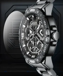 Đồng Hồ Mark Fairwhale Chính Hãng 5940 Cơ Lộ Máy Automatic 46mm (6)