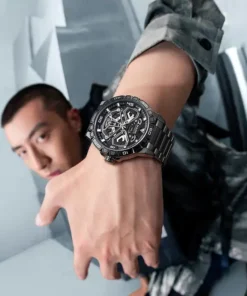Đồng Hồ Mark Fairwhale Chính Hãng 5940 Cơ Lộ Máy Automatic 46mm (6)
