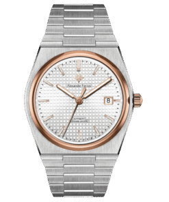 Đồng Hồ Alexander Ferros 5052D Chính Hãng Mặt Số Màu Trắng Demi Vàng Hồng Automatic 38mm