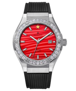 Đồng Hồ Alexander Ferros 6161S-03 Chính Hãng Mặt Số Đặc Biệt Lá Cờ Việt Nam Viền Đính Đá 42mm